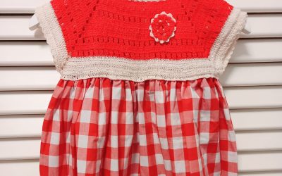 Vestidos feitos à mão enviados para Bissau